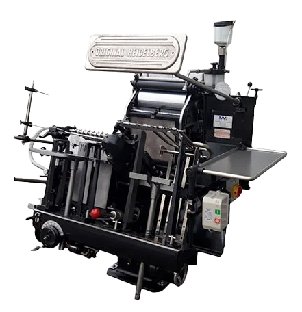 Original Heidelberg Platen Press